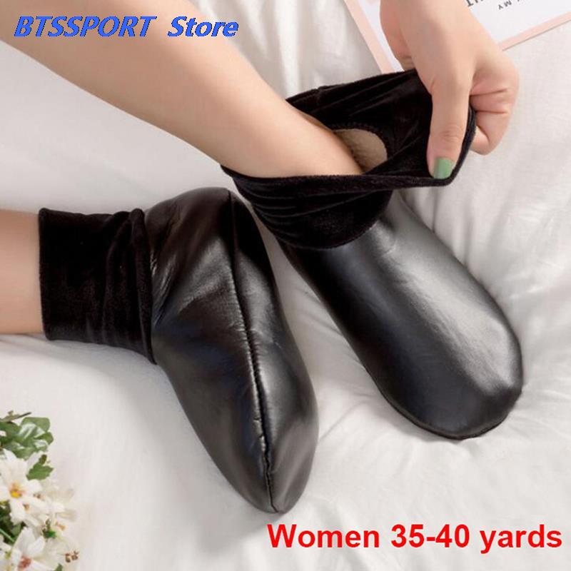 Unisex Winter Warm Leather The - Thermal Sock Winter ulasan dan harga