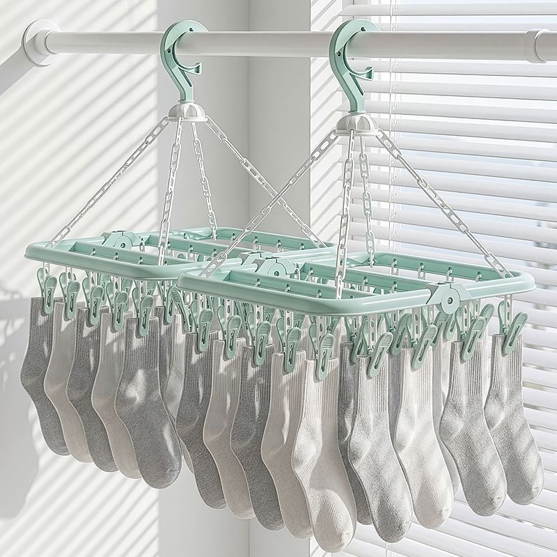 Multi-functional Foldable Stor - Sock Organizer Tray ulasan dan harga
