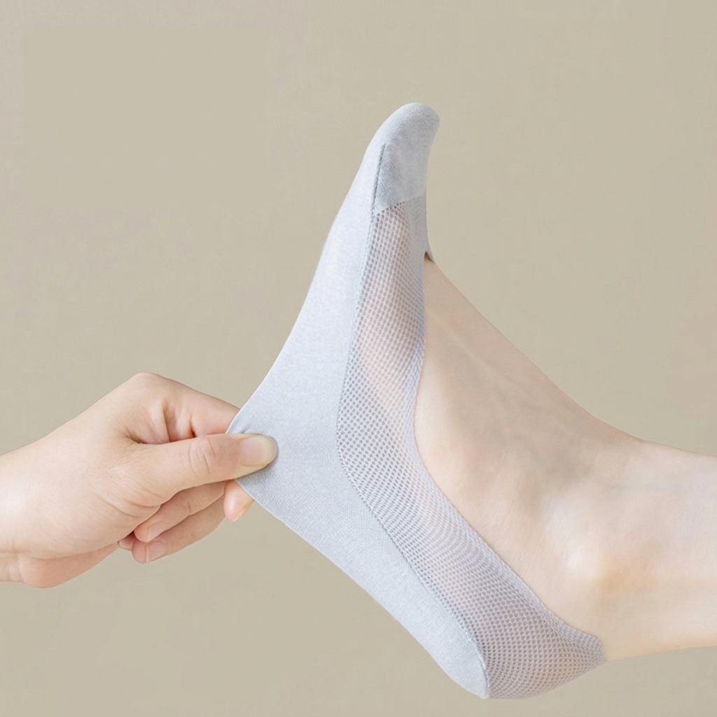 3Pairs,Women Invisible No Show - Invisibility Sock Loafer ulasan dan harga