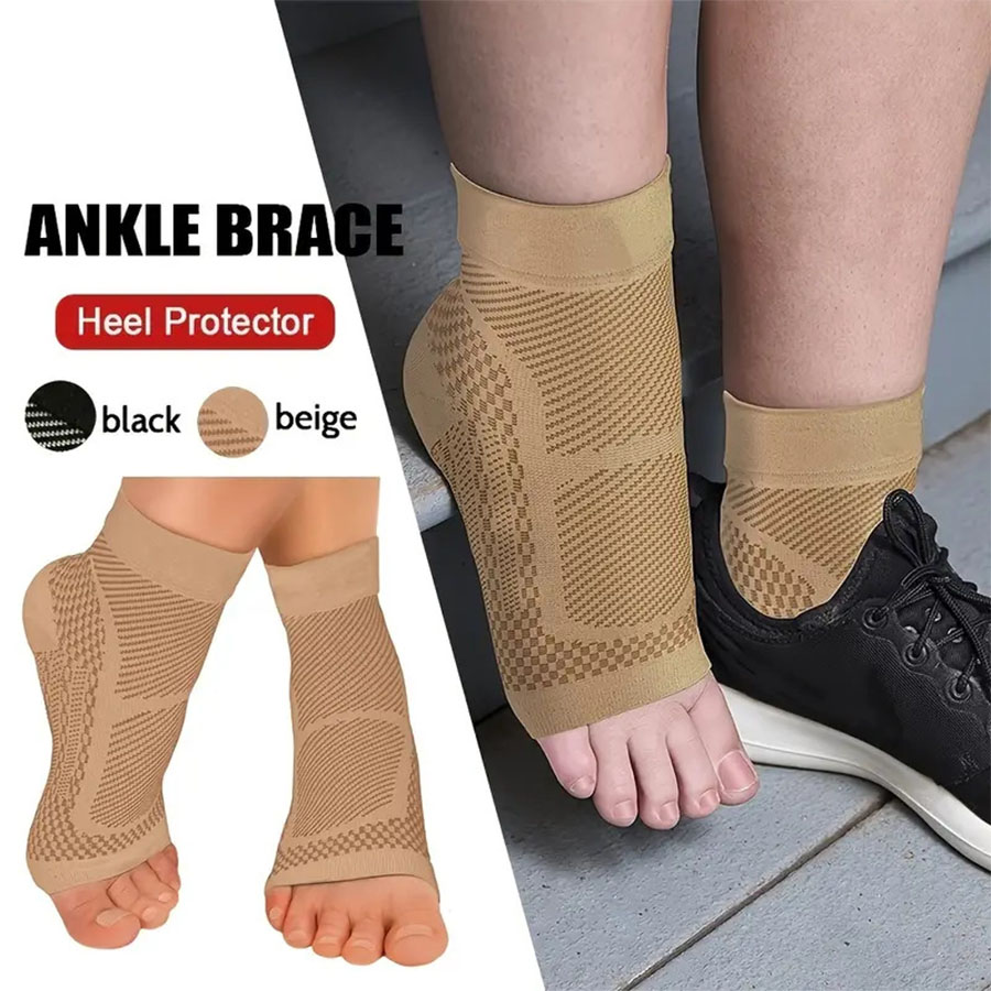 1 Pair Sport Compression Socks - Ankle Brace Sock ulasan dan harga