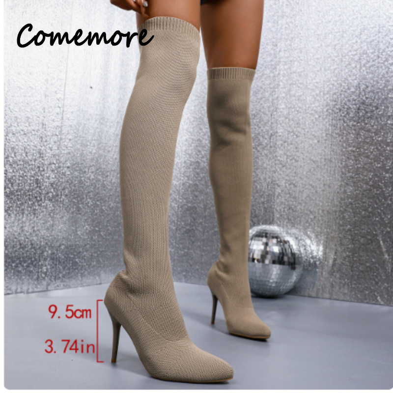 Comemore Women's 2026 Spring A - Knee High Sock Women ulasan dan harga