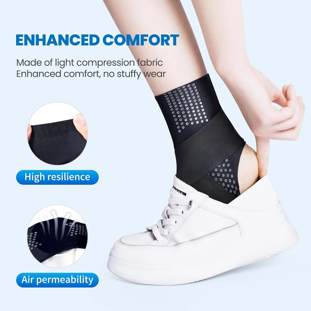 1Pcs Compression Ankle Brace S - Ankle Brace Sock ulasan dan harga