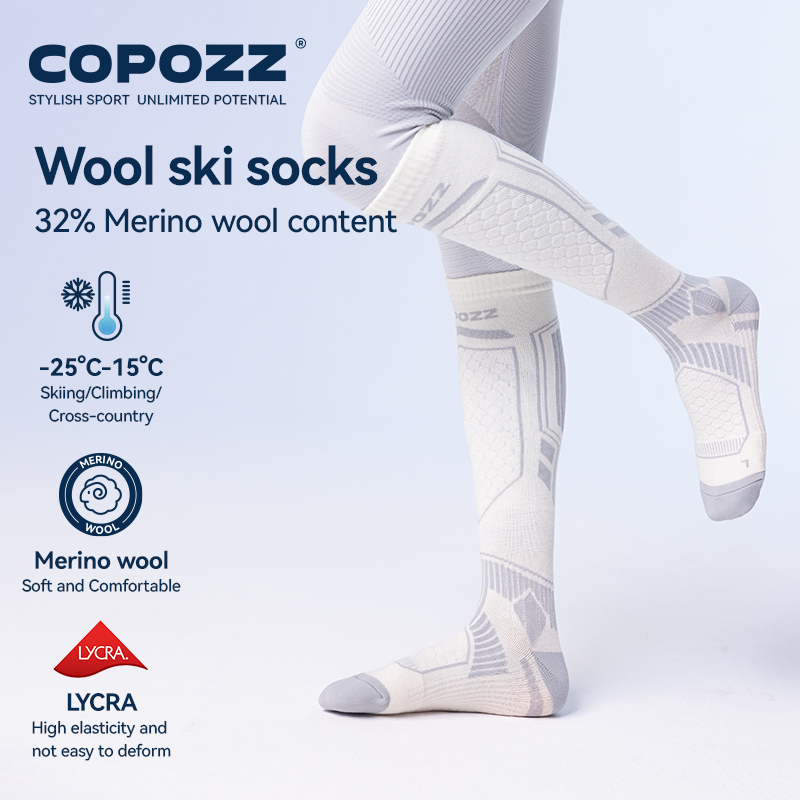 COPOZZ Merino Wool Winter Ski  - Thermal Sock Winter ulasan dan harga