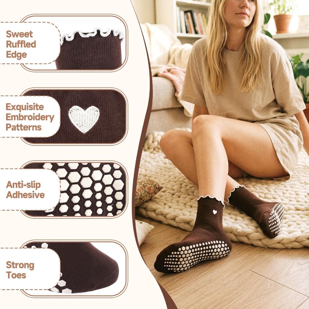 Stylish Yoga Socks with Non-Sl - Grip Sock Yoga ulasan dan harga