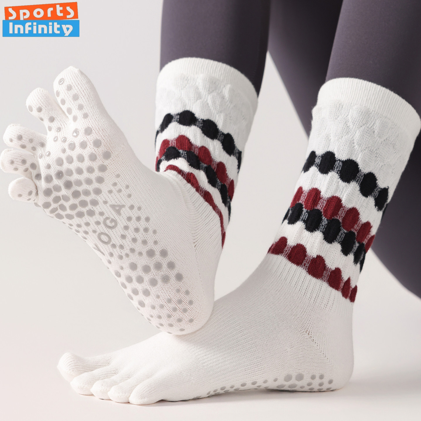 Fashion Five Finger Yoga Socks - Toe Sock Split ulasan dan harga