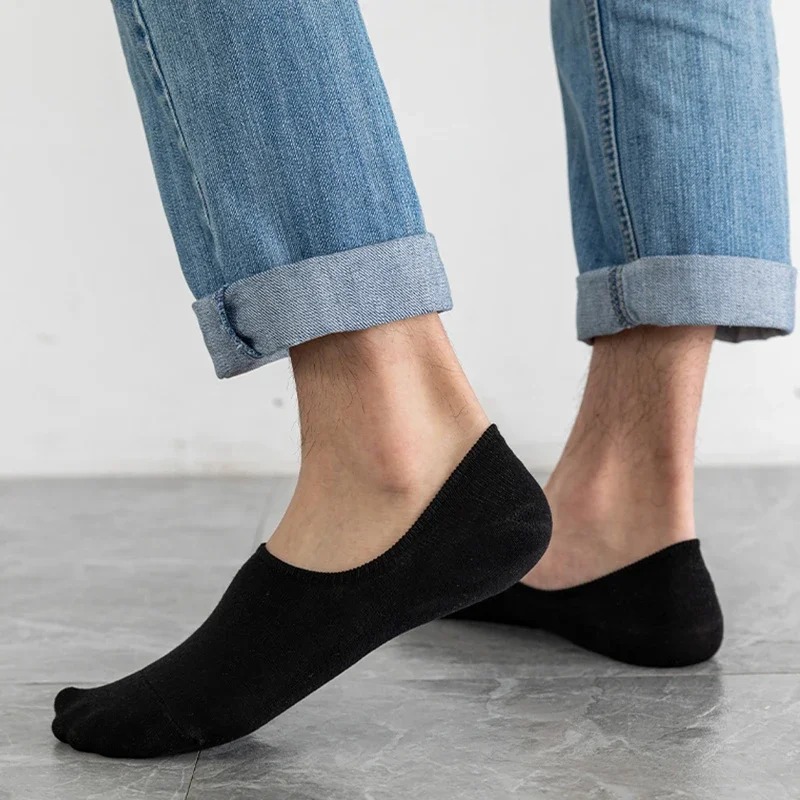 5Pairs Men Boat Socks Summer A - Ankle Sock Low Cut ulasan dan harga