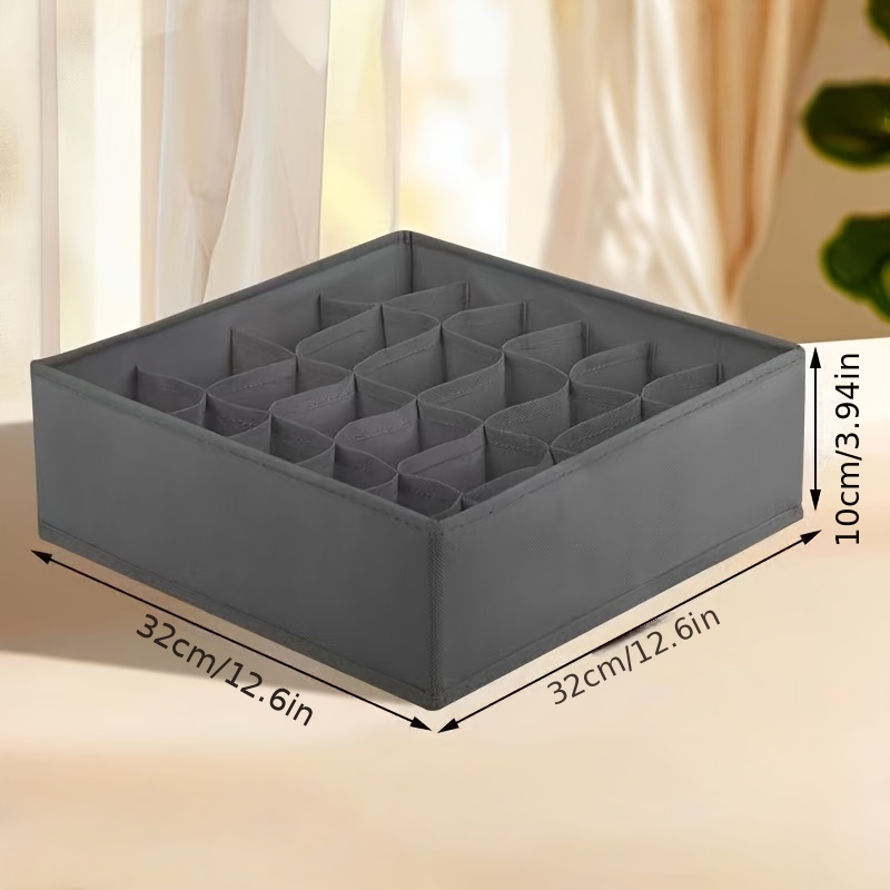 24-Compartment Fabric Drawer O - Sock Organizer Tray ulasan dan harga