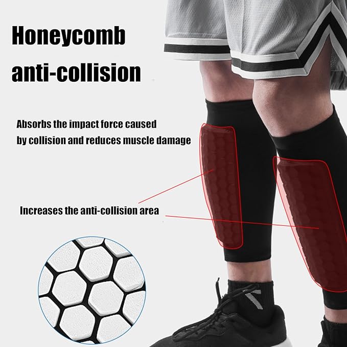 Soccer Shin Guards Shin Guard  - Compression Sleeve Calf ulasan dan harga