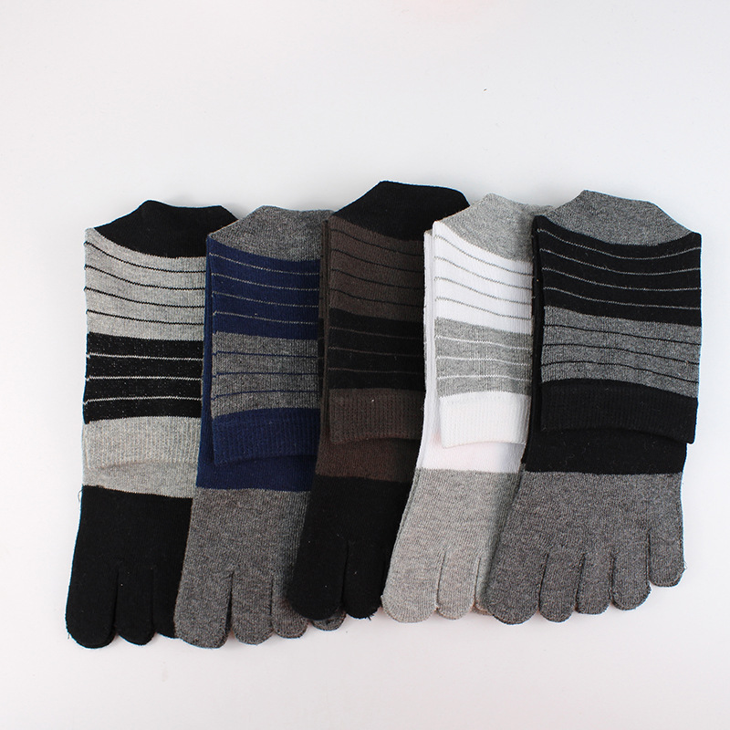 3/5 Pairs Men Five Toe Crew So - Toe Sock Split ulasan dan harga