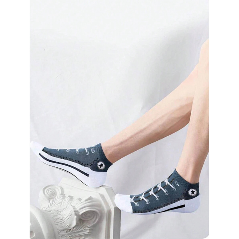5/10 Pairs Multi-Color Breatha - Ankle Sock Low Cut ulasan dan harga