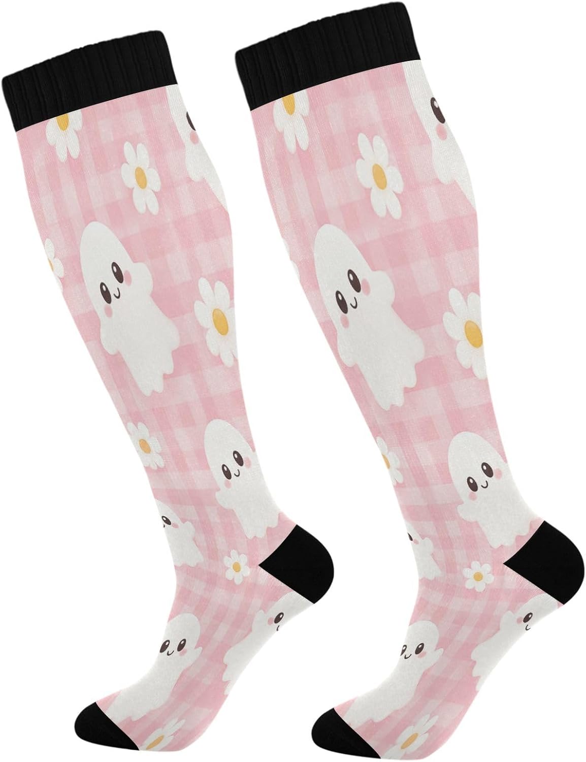 Happy Halloween Compression So - Knee High Sock Women ulasan dan harga