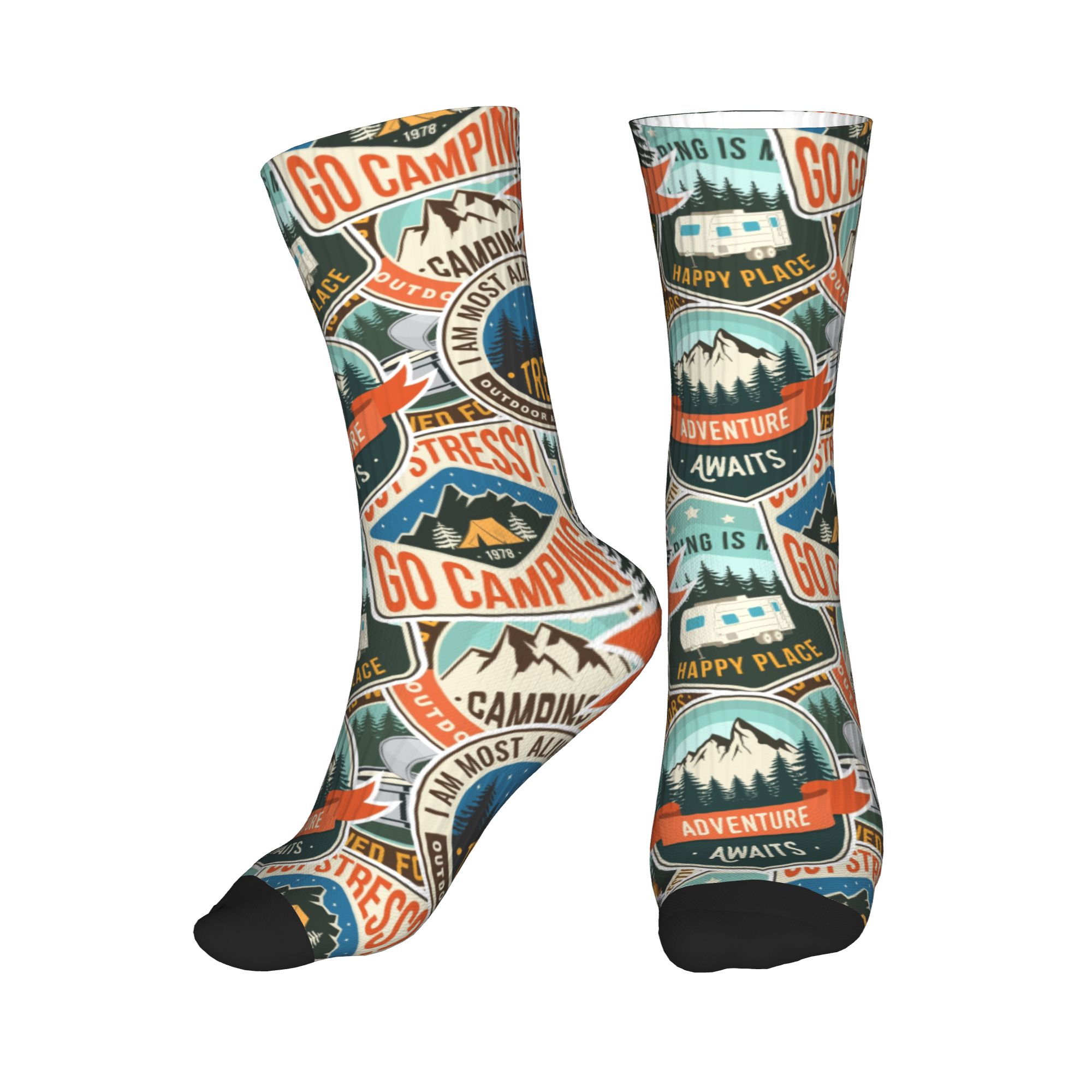 Fashion Men's Vintage Mountain - Dress Sock Men ulasan dan harga