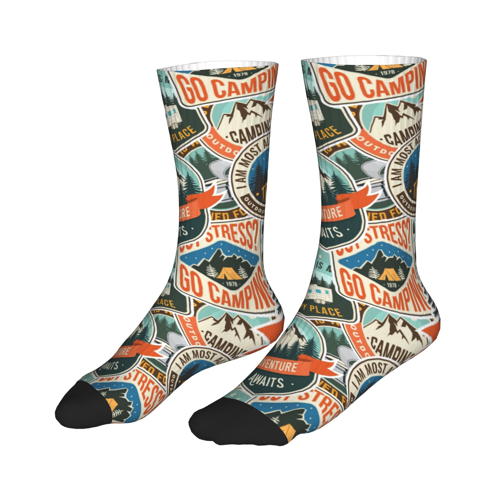 Fashion Men's Vintage Mountain - Dress Sock Men ulasan dan harga