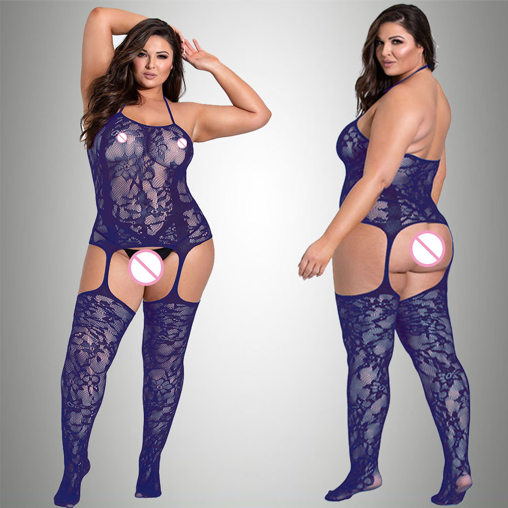 New Plus Size Bodystocking Bod - Fishnet Stocking Women ulasan dan harga