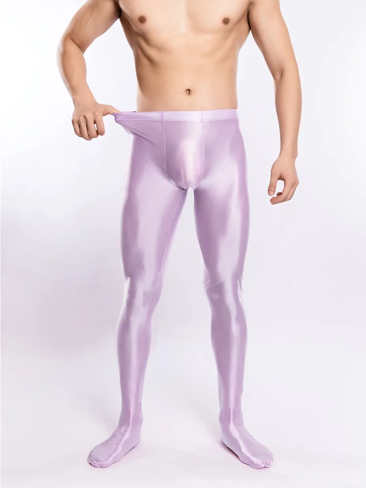 Men's Fitness Yoga Leggings Oi - Tights Pantyhose Sheer ulasan dan harga