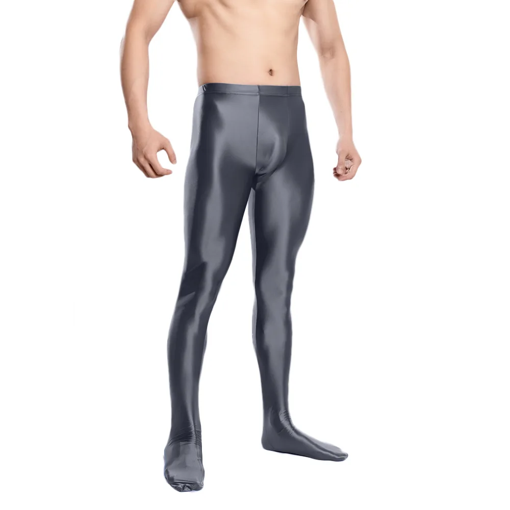 Men's Fitness Yoga Leggings Oi - Tights Pantyhose Sheer ulasan dan harga