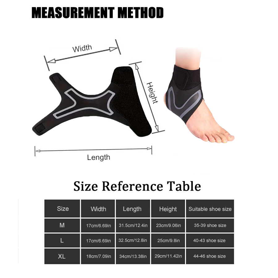 1 Pc Ankle Brace Support Compr - Ankle Brace Sock ulasan dan harga