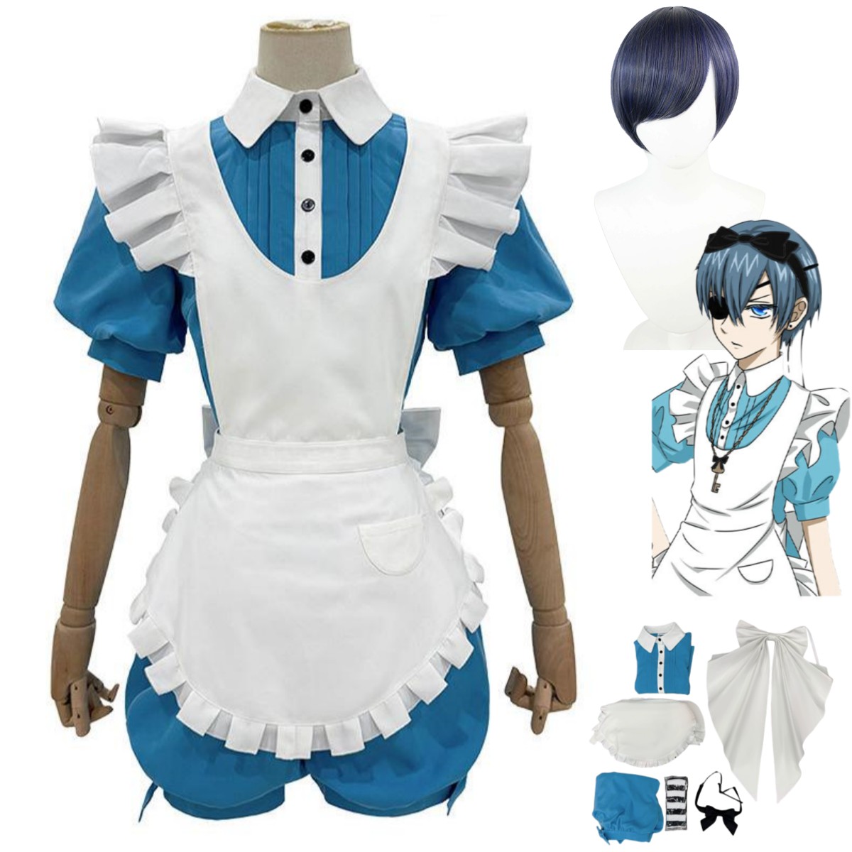 Anime Ciel Phantomhive Smile C - Dress Sock Men ulasan dan harga