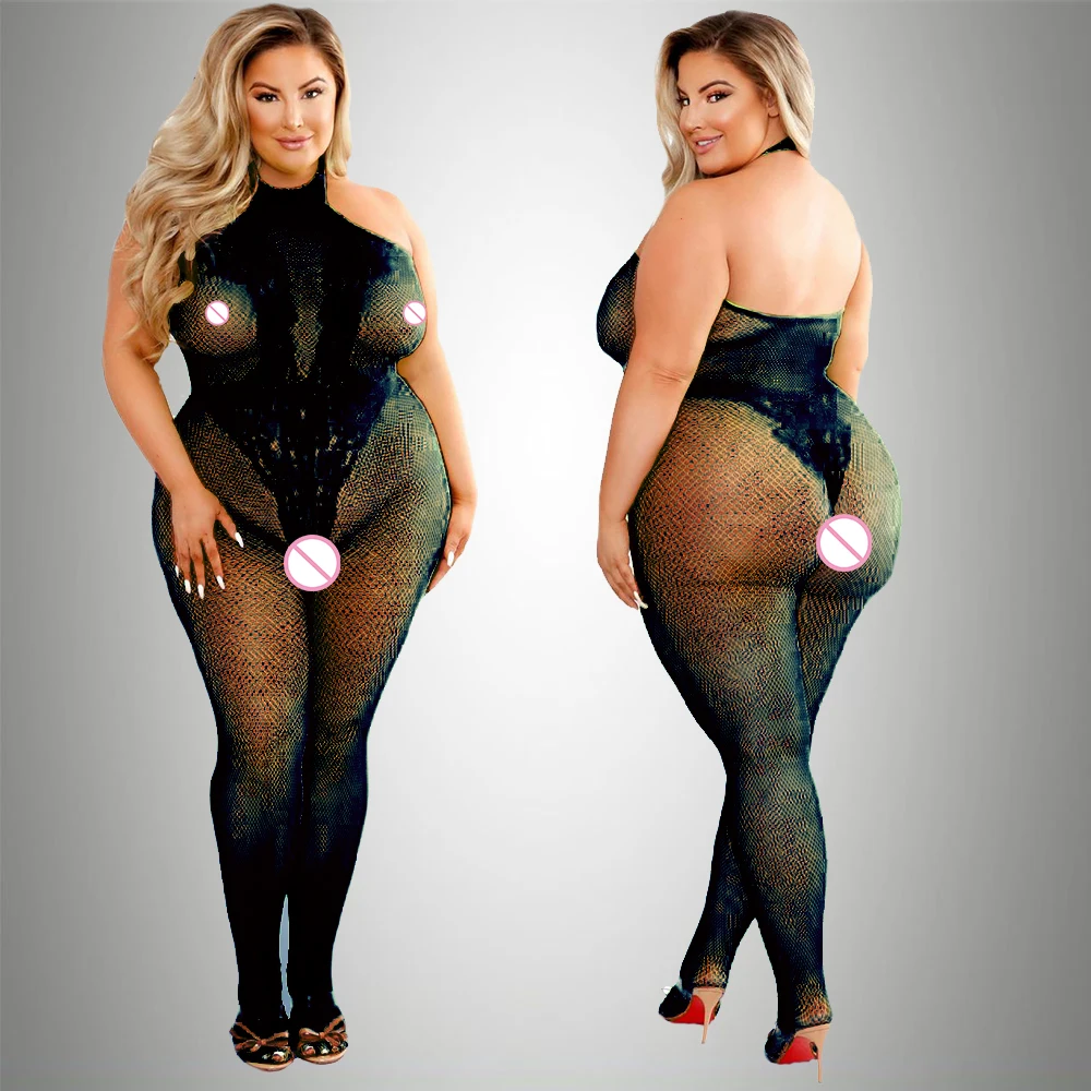 2024 Plus Size Bodystocking Ho - Fishnet Stocking Women ulasan dan harga