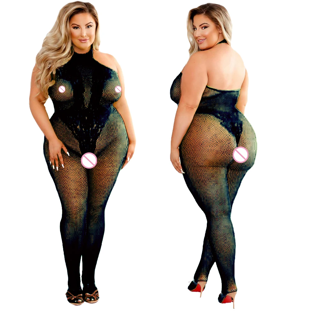 2024 Plus Size Bodystocking Ho - Fishnet Stocking Women ulasan dan harga