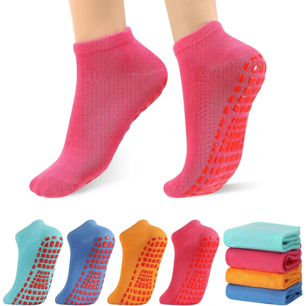 Non-Slip Yoga and Pilates Sock - Grip Sock Yoga ulasan dan harga