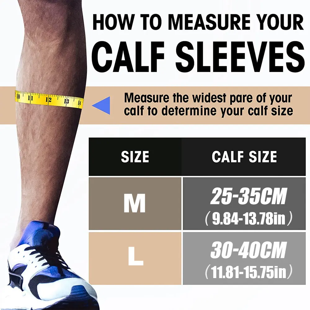 1 Pair Calf Compression Sleeve - Compression Sleeve Calf ulasan dan harga