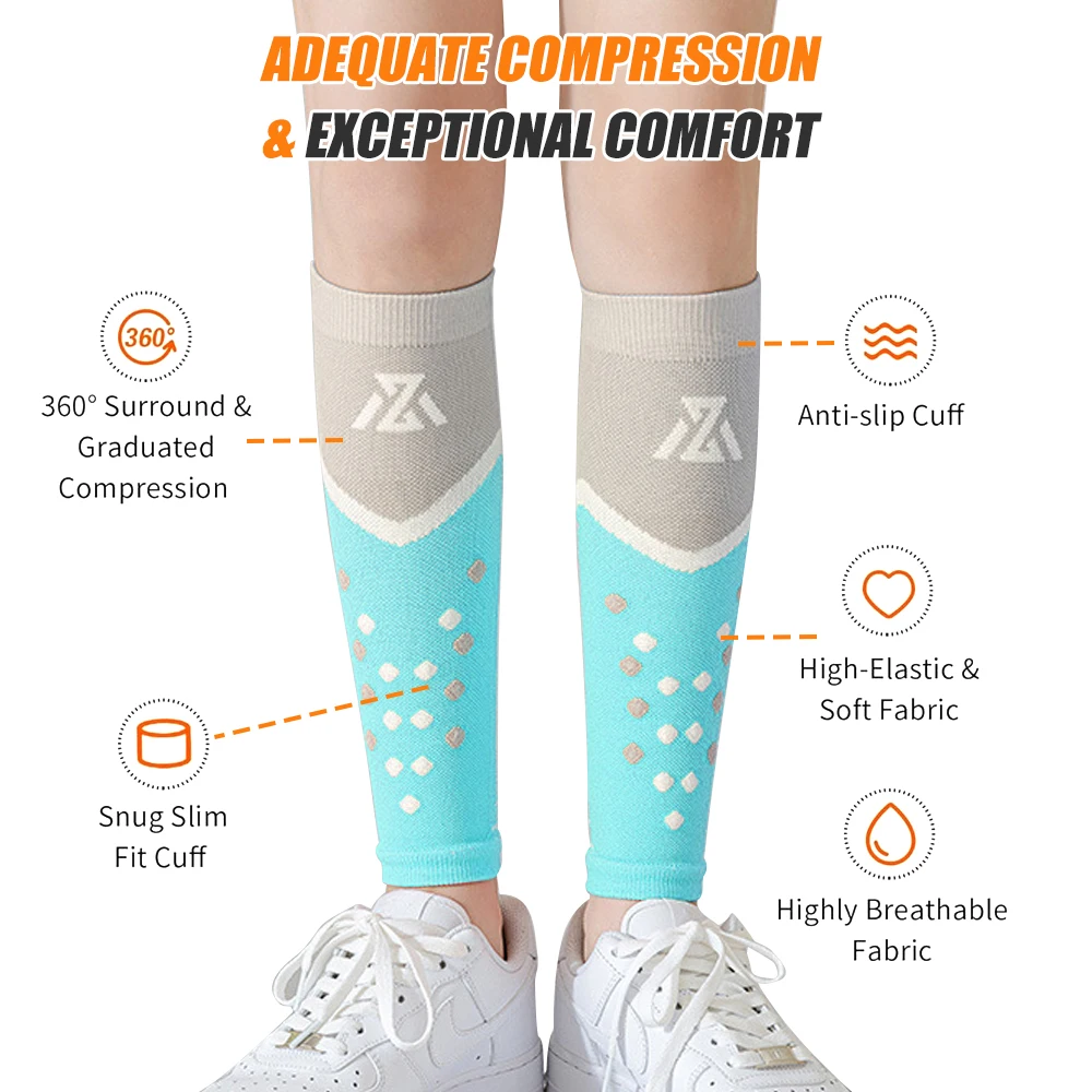 1 Pair Calf Compression Sleeve - Compression Sleeve Calf ulasan dan harga