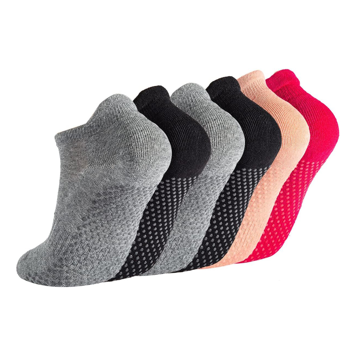 6 Pairs Yoga Socks for Women P - Grip Sock Yoga ulasan dan harga