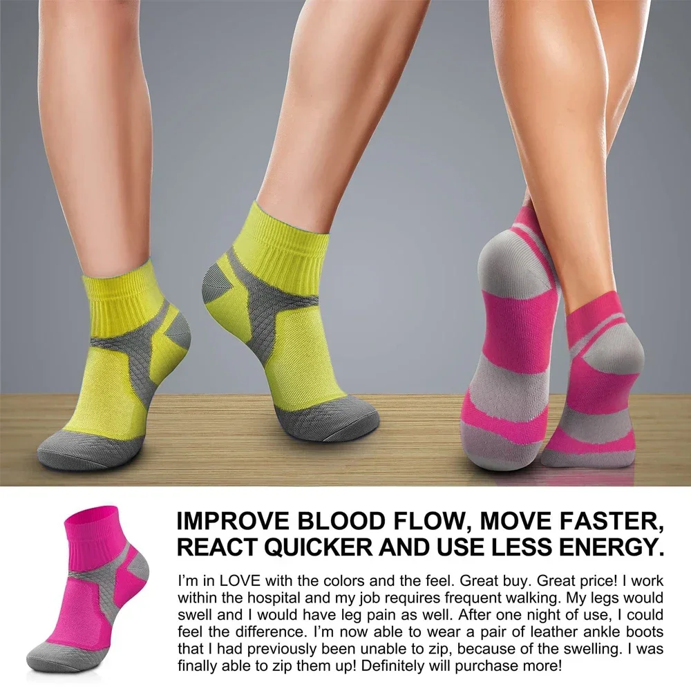1 Pair Sports Compression Sock - Compression Sock Medical ulasan dan harga