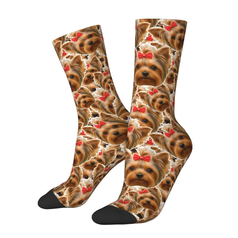 Cute Mens Personalized Dog Fac - Dress Sock Men ulasan dan harga