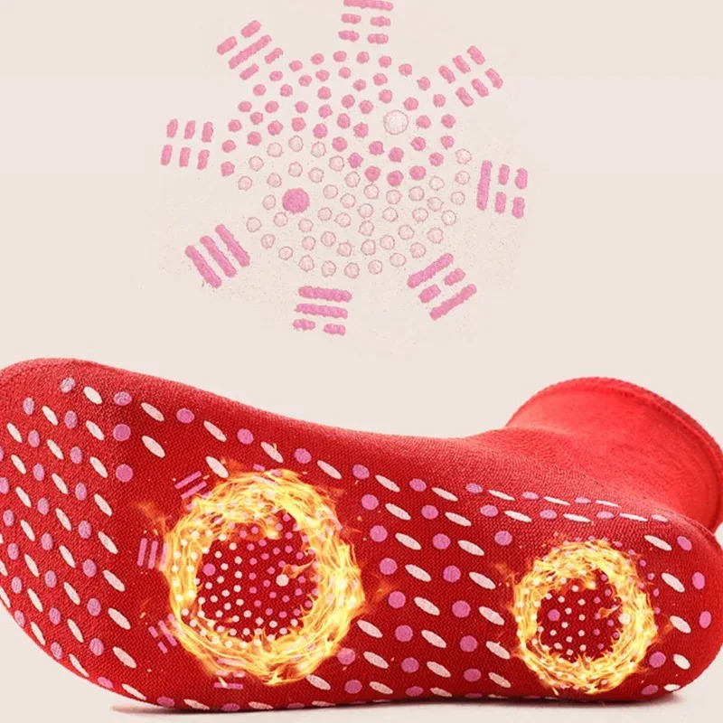 6/3/1pairs Tourmaline Self-Hea - Thermal Sock Winter ulasan dan harga