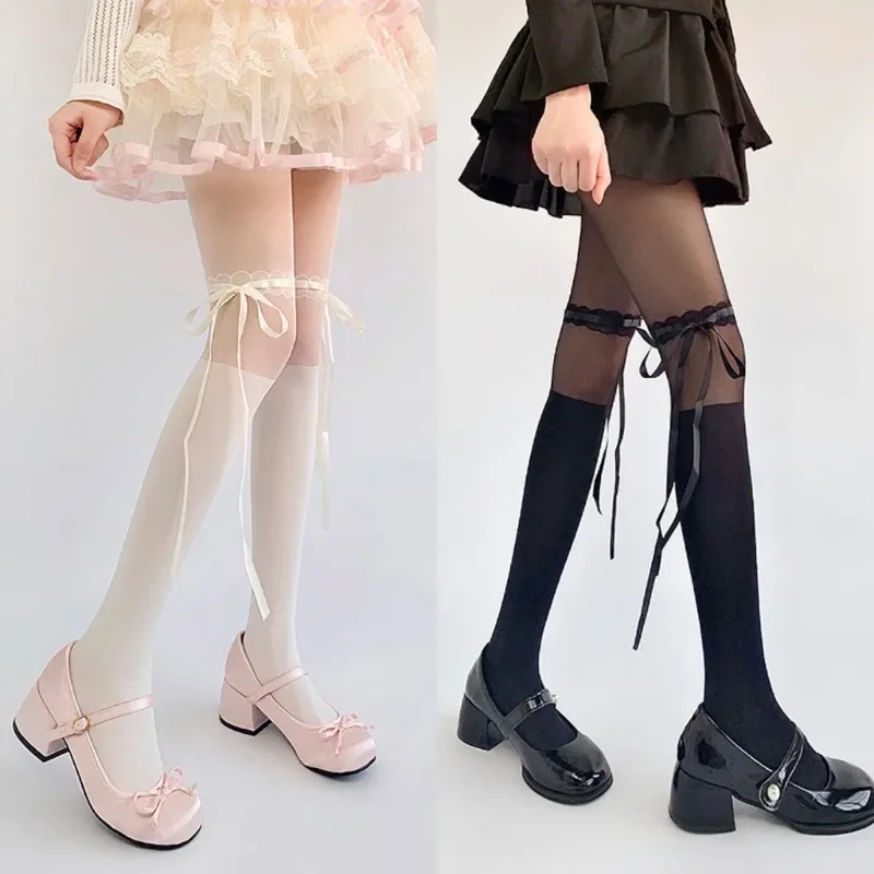 Lolita Cos Sweet Tights Women' - Tights Pantyhose Sheer ulasan dan harga
