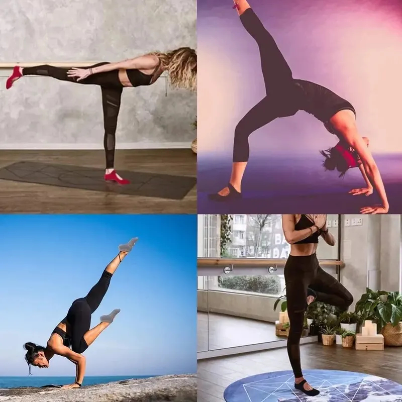 Backless Non-slip Fitness Yoga - Grip Sock Yoga ulasan dan harga