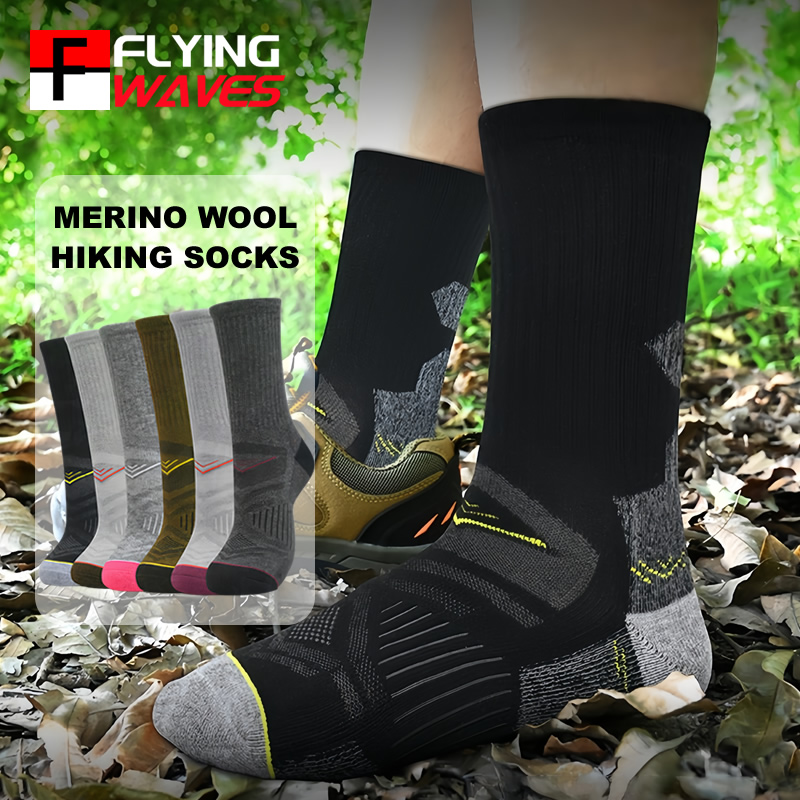 Outdoor Hiking Merino Wool Soc - Wool Hiking Sock ulasan dan harga