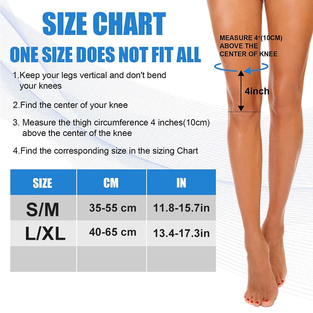 1 Pair Knee Brace for Women an - Compression Sleeve Calf ulasan dan harga